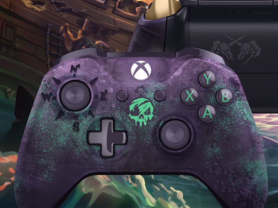 Manette sans fil pour Xbox One - Edition Limitée Sea of Thieves